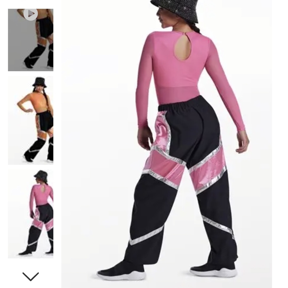 Weissman Hip Hop Dance Costume Pink